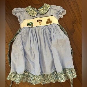 Size 5 girls dress - Boutique smoked